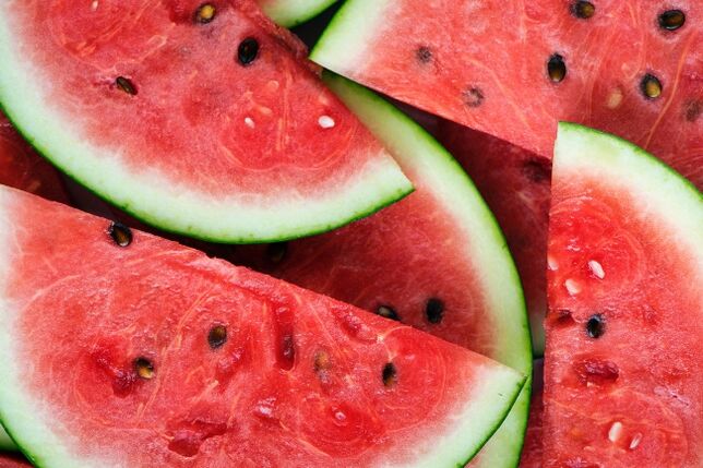 vandmelon skiver